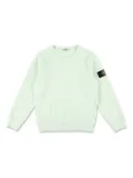 Stone Island Junior Compass-badge sweatshirt - Green