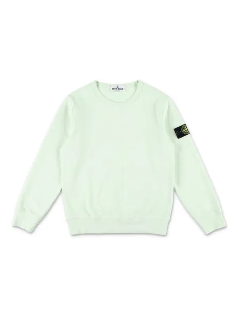 Stone Island Junior Compass-badge sweatshirt