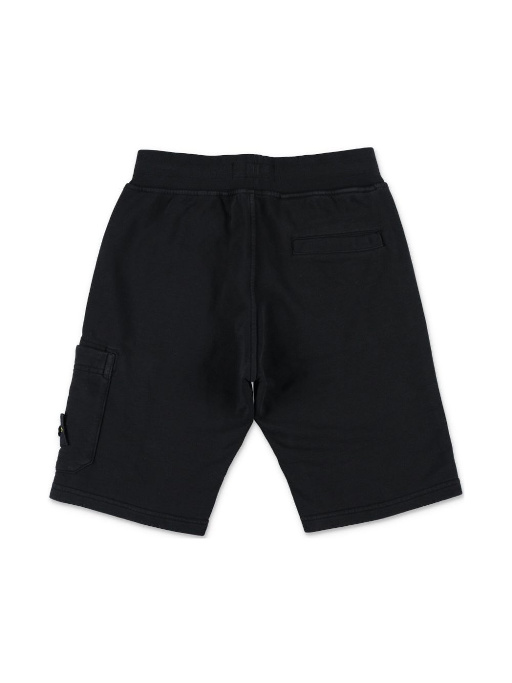 Stone Island Junior Compass-badge shorts - Zwart