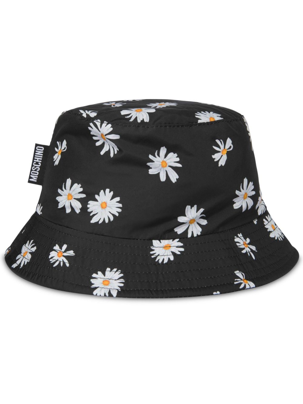 Moschino daisy-print bucket hat Zwart