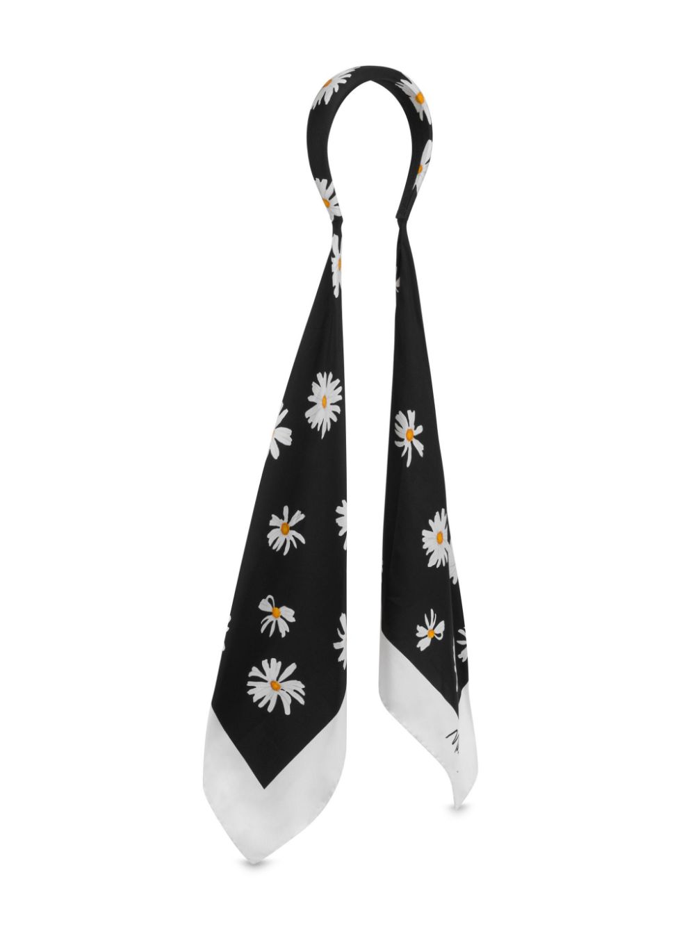 Moschino daisy-print hairband - Zwart