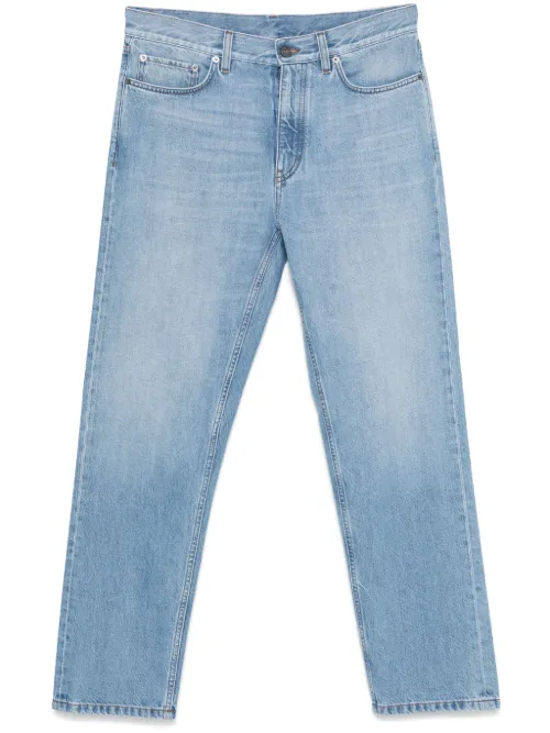 Zegna jean à patch logo - Bleu - Zegna - Modalova