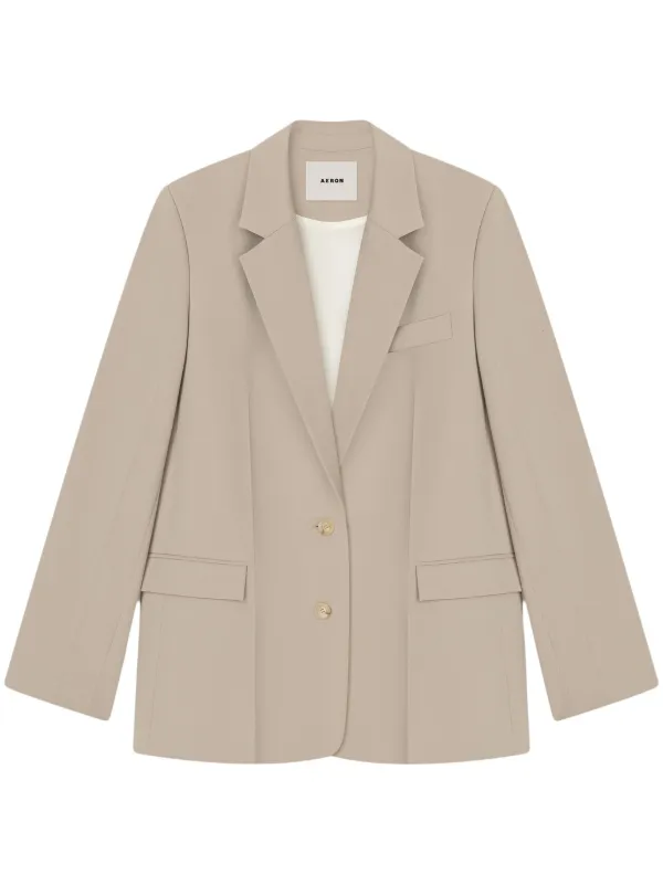 AERON Tonka Blazer | Neutrals | FARFETCH LB