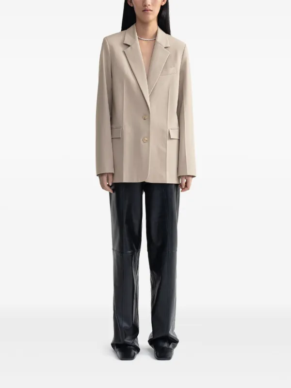ボトムスその他 Aeron Tonka - Single-Breasted Blazer AERON Tonka Blazer | Blue | FARFETCH CA