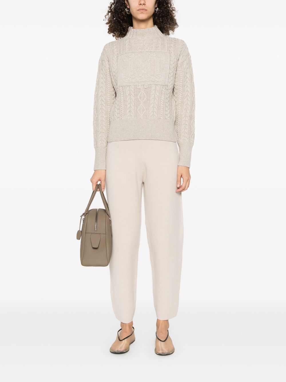 Max Mara Miranda trui - Beige