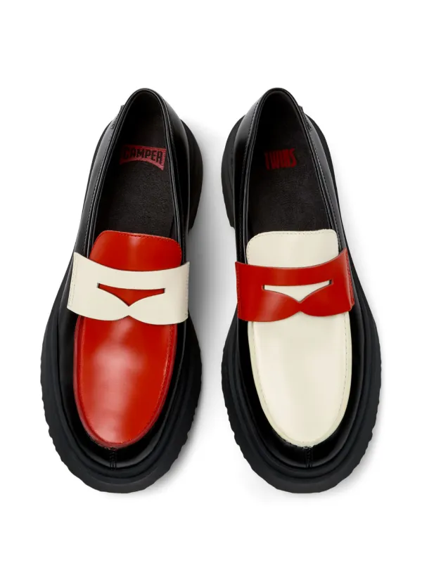 【美品】Camper WALDEN TWINS ローファー Camper Walden Twins ローファー | ピンク | FARFETCH JP