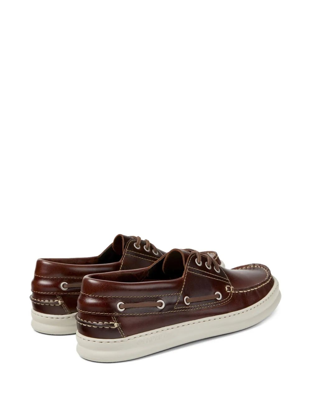 Camper Runner Four boat shoes Brown