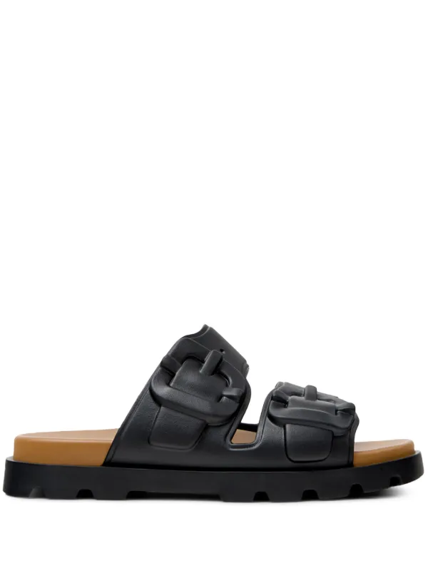 超美品 CAMPER BRUTUS SANDAL 26cm ブラック US8 Camper Brutus Sandals | Black | FARFETCH