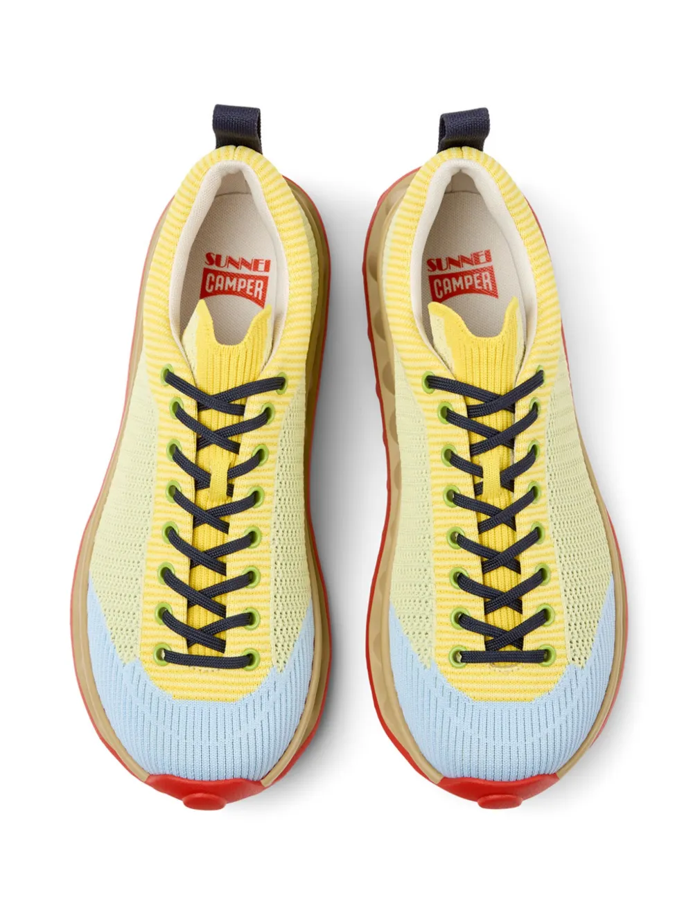 Camper x Sunnei Pelotissima sneakers Yellow