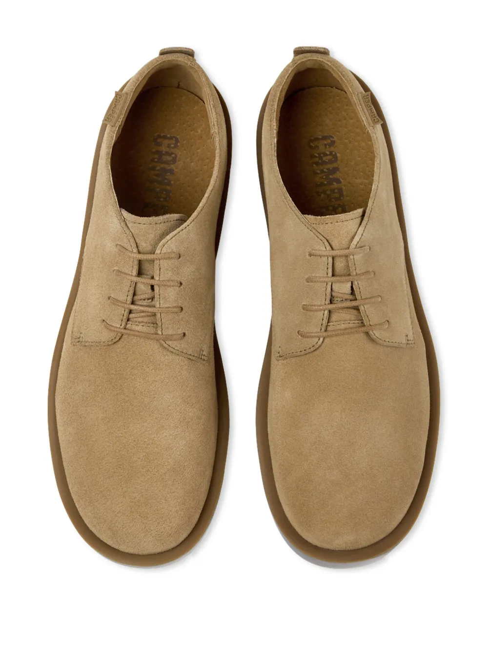 Camper Wagon derby schoenen Bruin