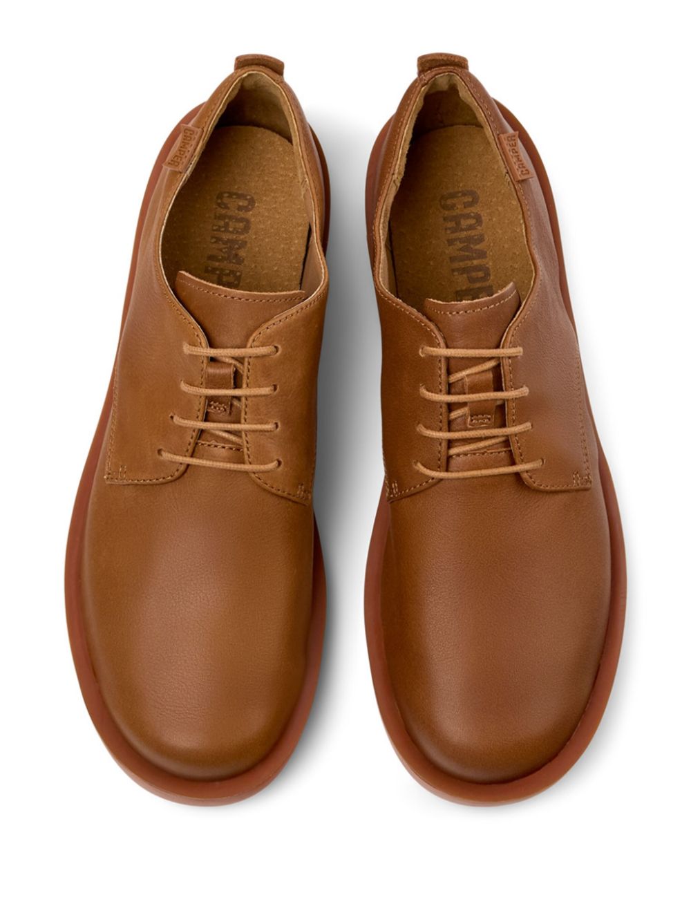 Camper Wagon derby shoes Brown