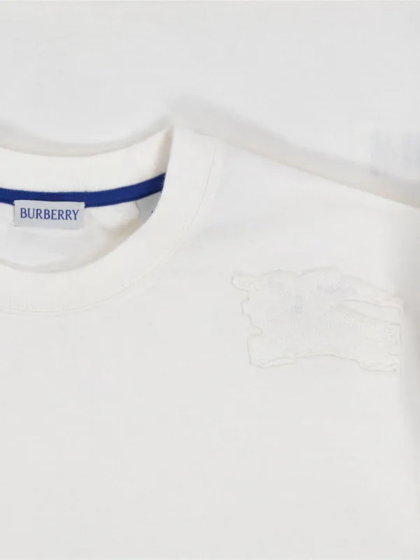 Burberry Equestrian Knight-motif T-shirt | White | FARFETCH ZA