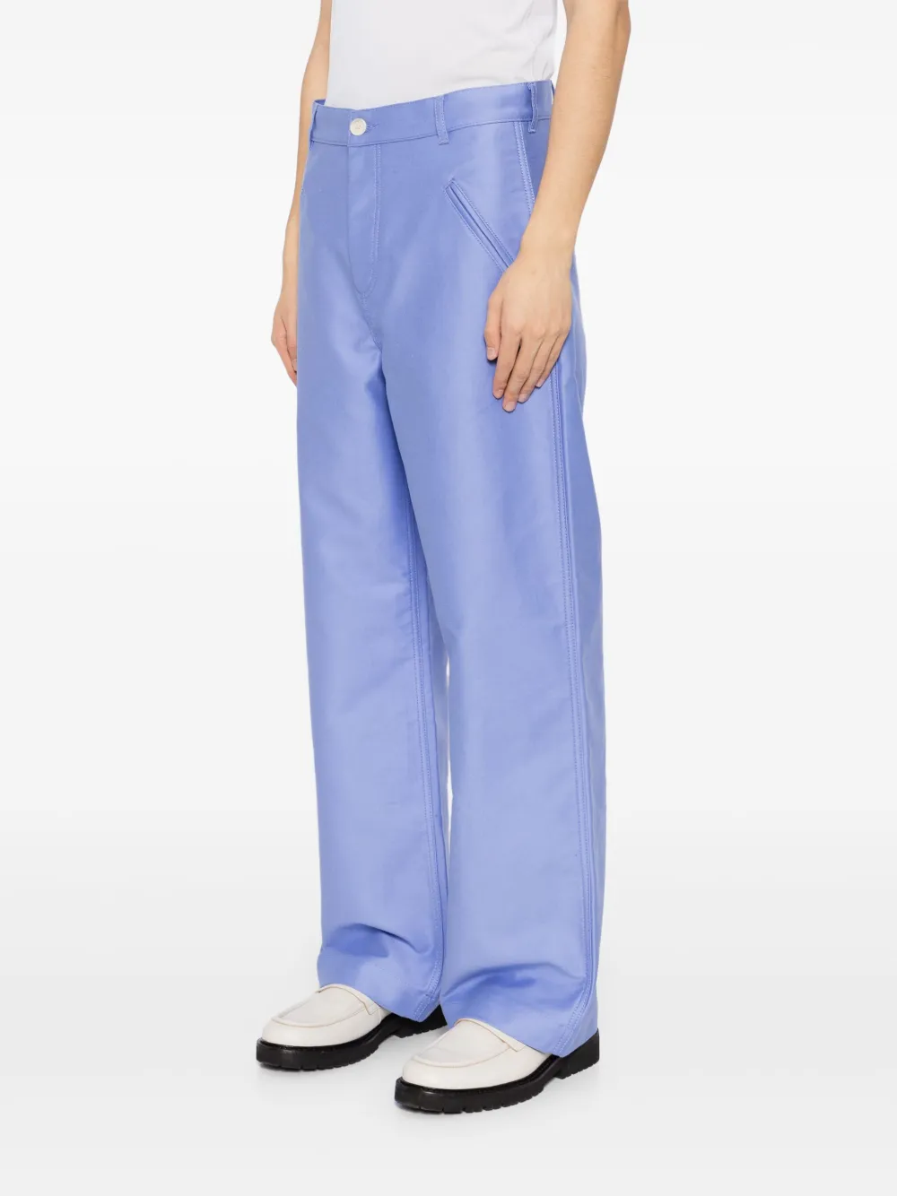Marni Compact broek Paars
