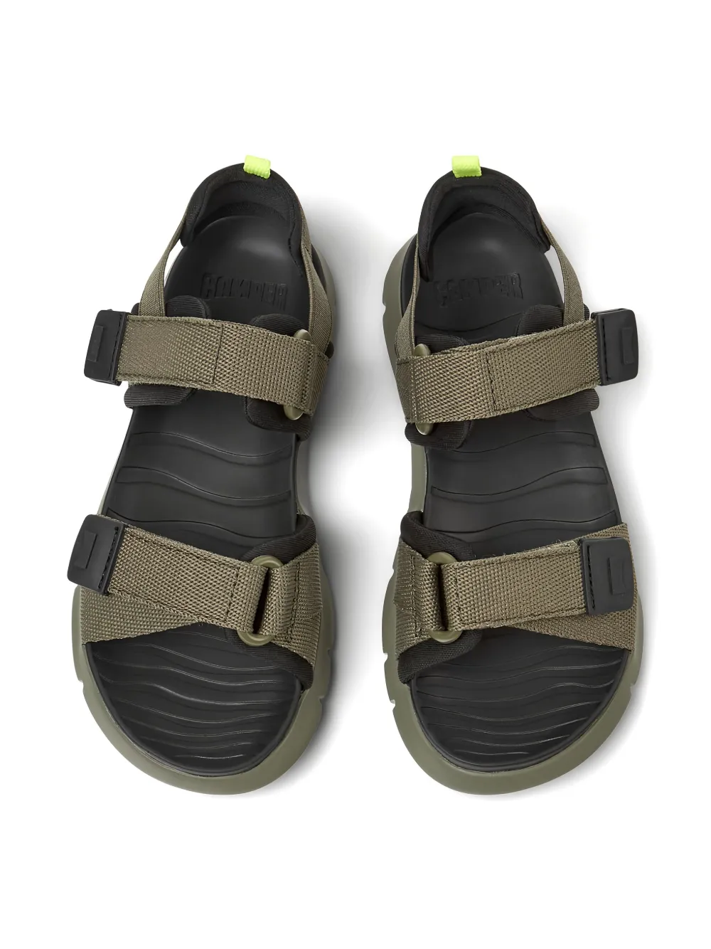 Camper Kids Oruga sandals Green