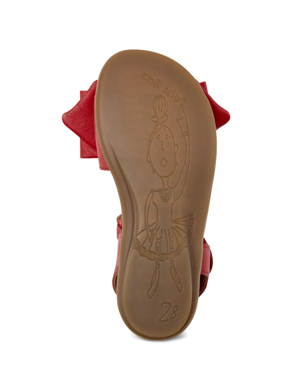 Shop Camper Right Sandals In Red