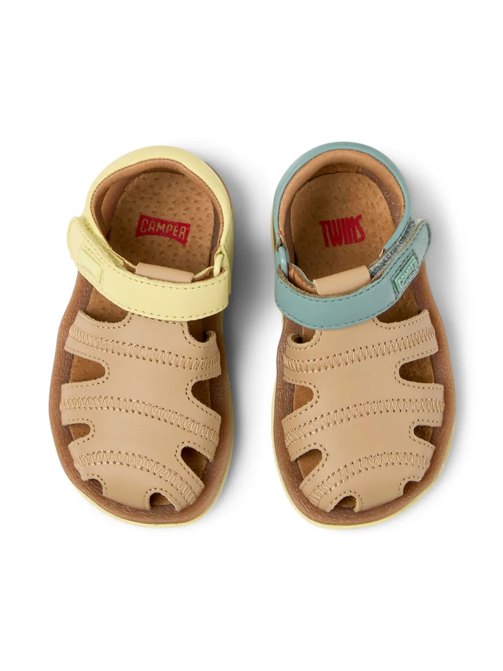 Camper Kids x Twins Bicho sandalen Beige