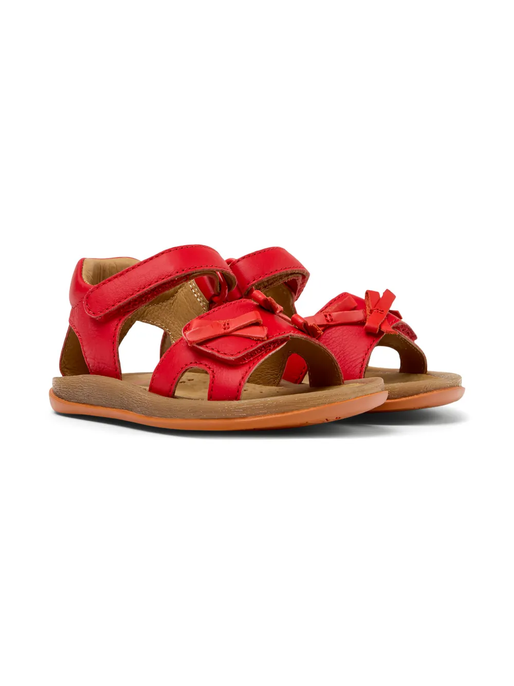 Camper Kids Bicho Twins sandals Red