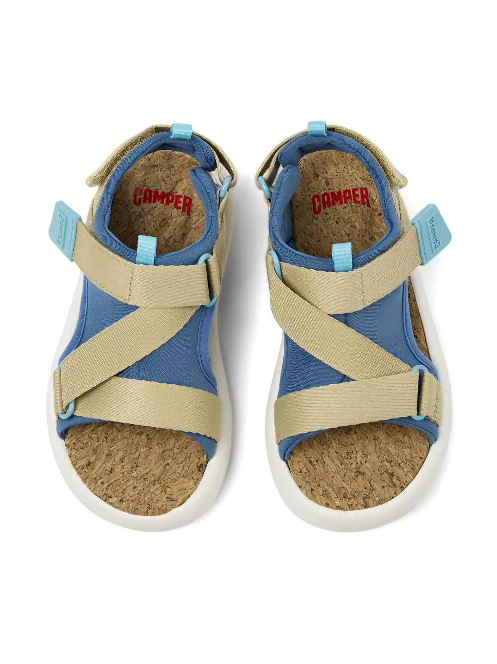 Camper Kids Pelotas Flota sandalen Blauw