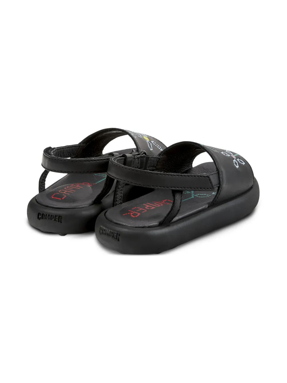 Camper Kids Pelotas Flota Up Twins sandalen Zwart