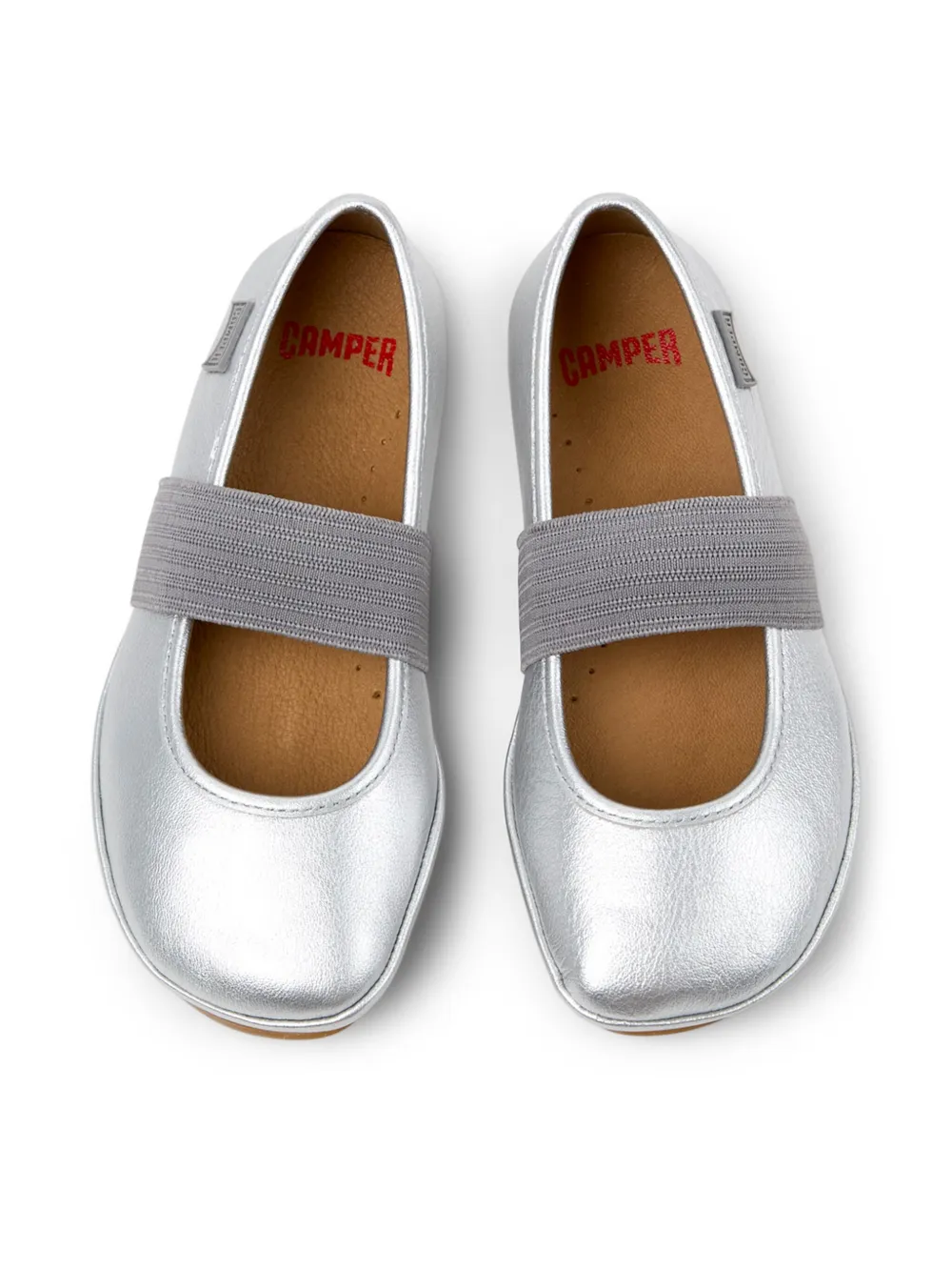 Camper Kids Right ballerina's Zilver