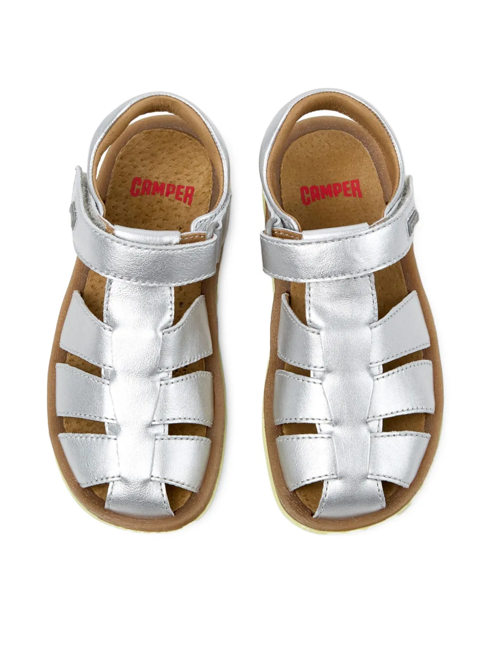 Camper Kids Bicho sandals Silver