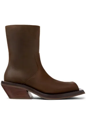 LEMAIRE 55mm Anatomic Boots | Brown | FARFETCH