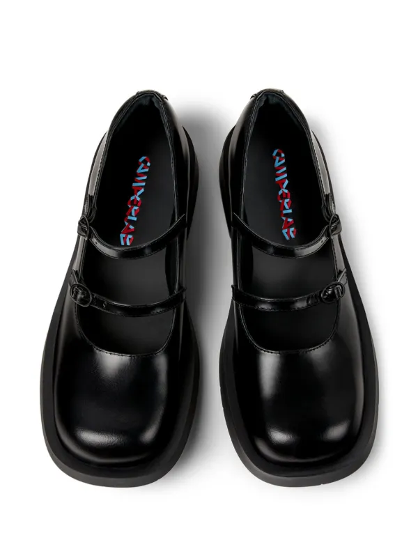camperlab ファーローファー Neuman Black Loafers for Unisex - Spring/Summer collection