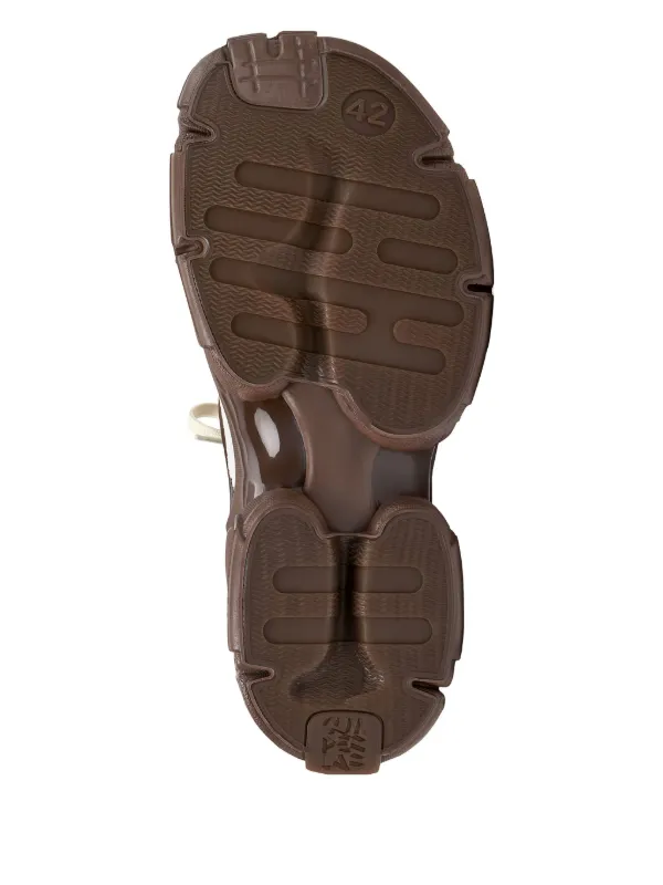 【関税込み】Tossu Sneakers - Camper Lab - Synthetic - Brown Tossu Multicolor Sneakers for Women - Spring/Summer