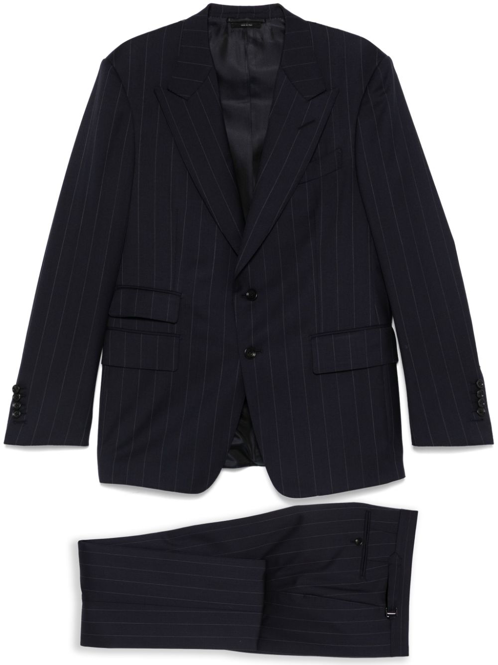 pinstripe suit