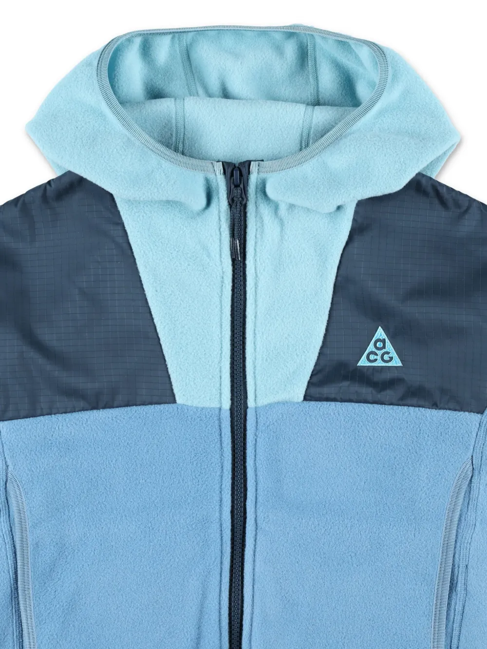 Nike Kids Fleece jack met capuchon Blauw