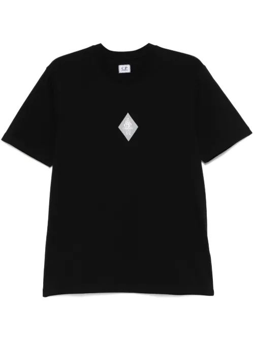T-shirt à logo imprimé - C.P. Company - Modalova