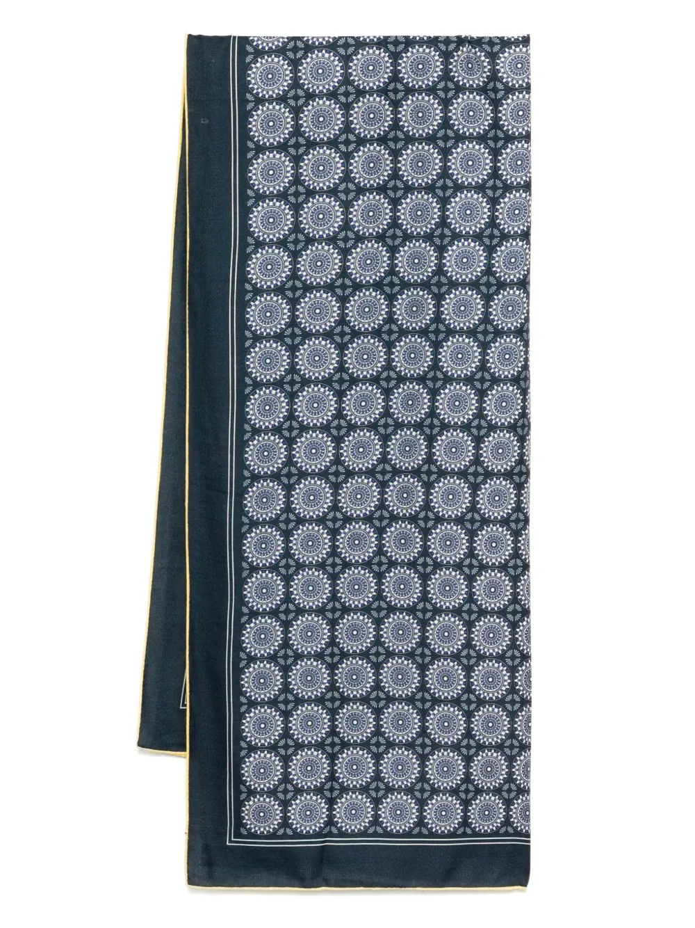 N.Peal Pashmina Geometric - Blu