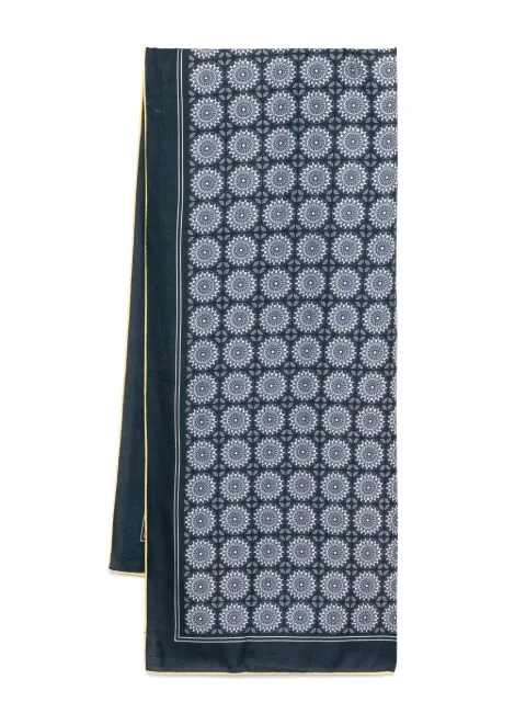 N.Peal Geometric Pashmina scarf