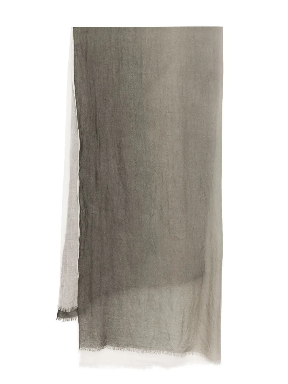 dip-dye cashmere scarf