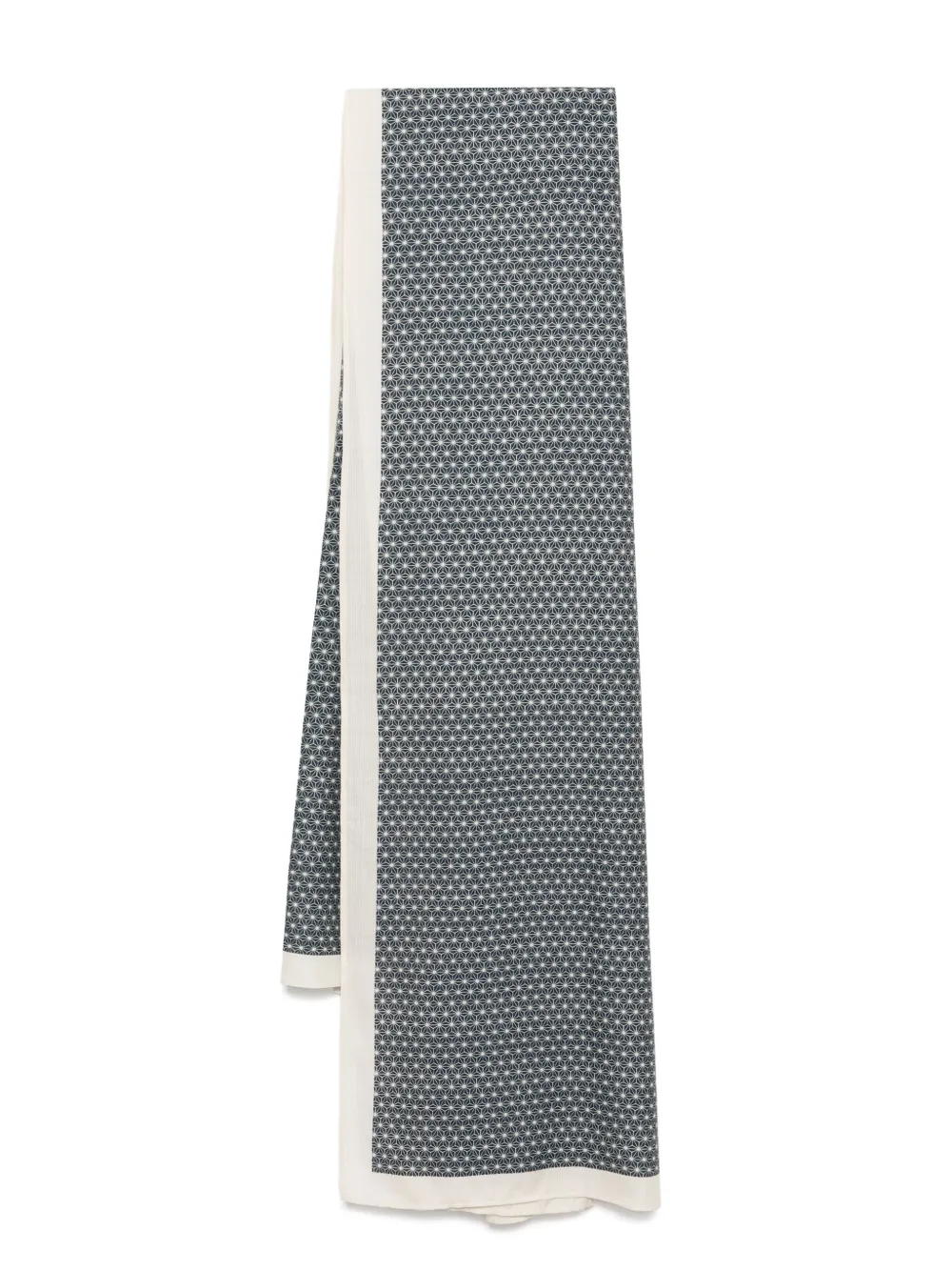 N.Peal patterned scarf | Blue | Image 1