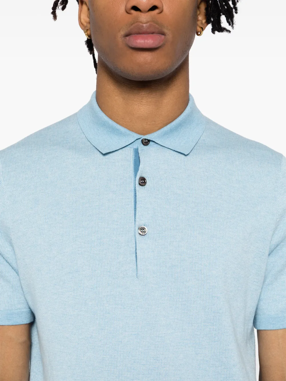Polzeath Birdseye polo shirt