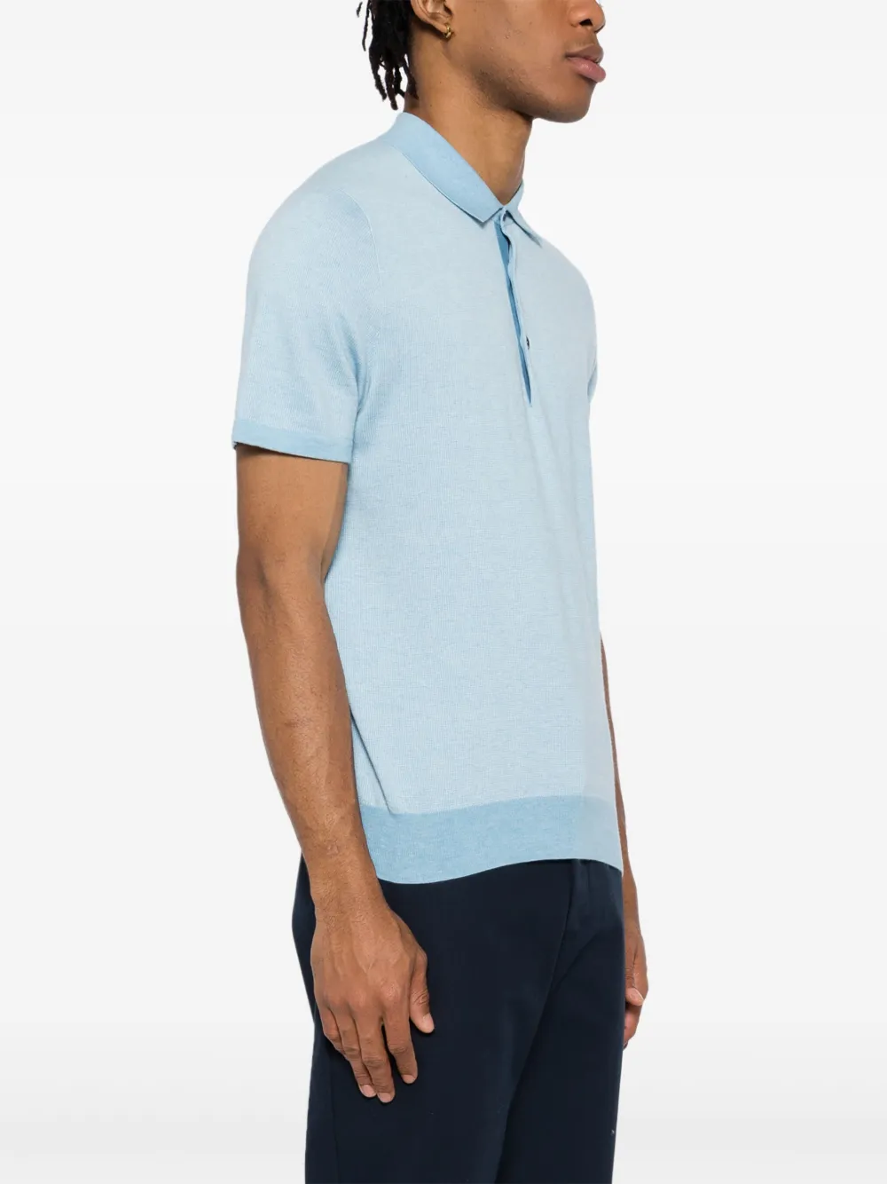 N.Peal Polzeath Birdseye T-shirt Blauw