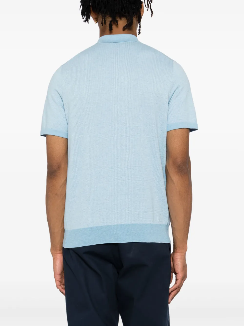 N.Peal Polzeath Birdseye T-shirt Blauw