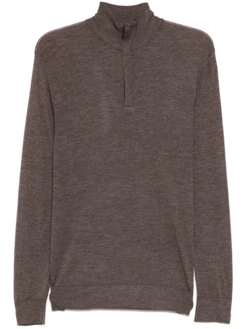 N.Peal Regent FG Half Zip jumper