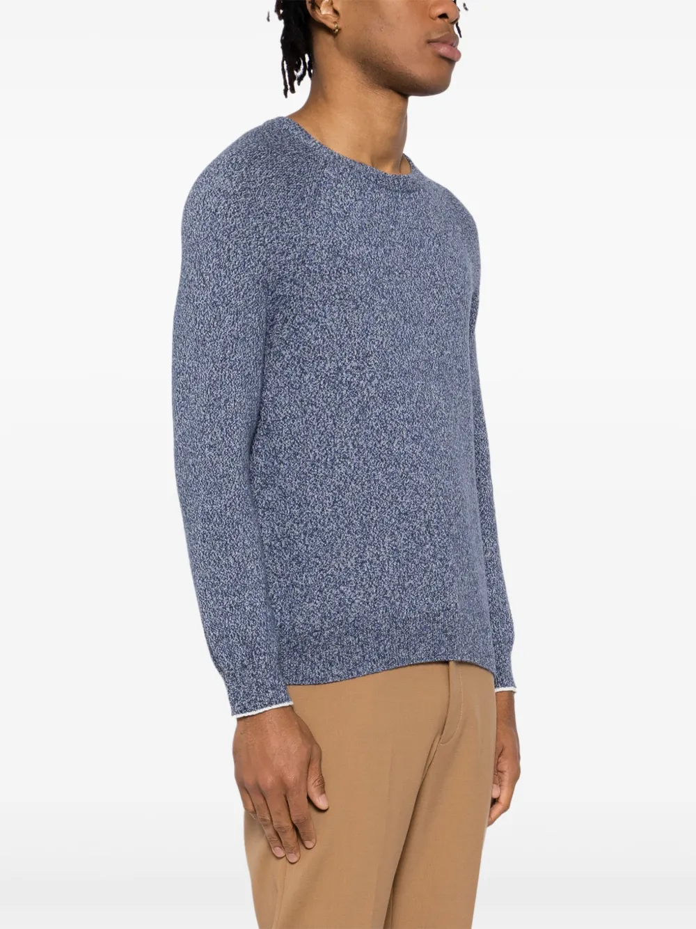 N.Peal Marl sweater Blauw