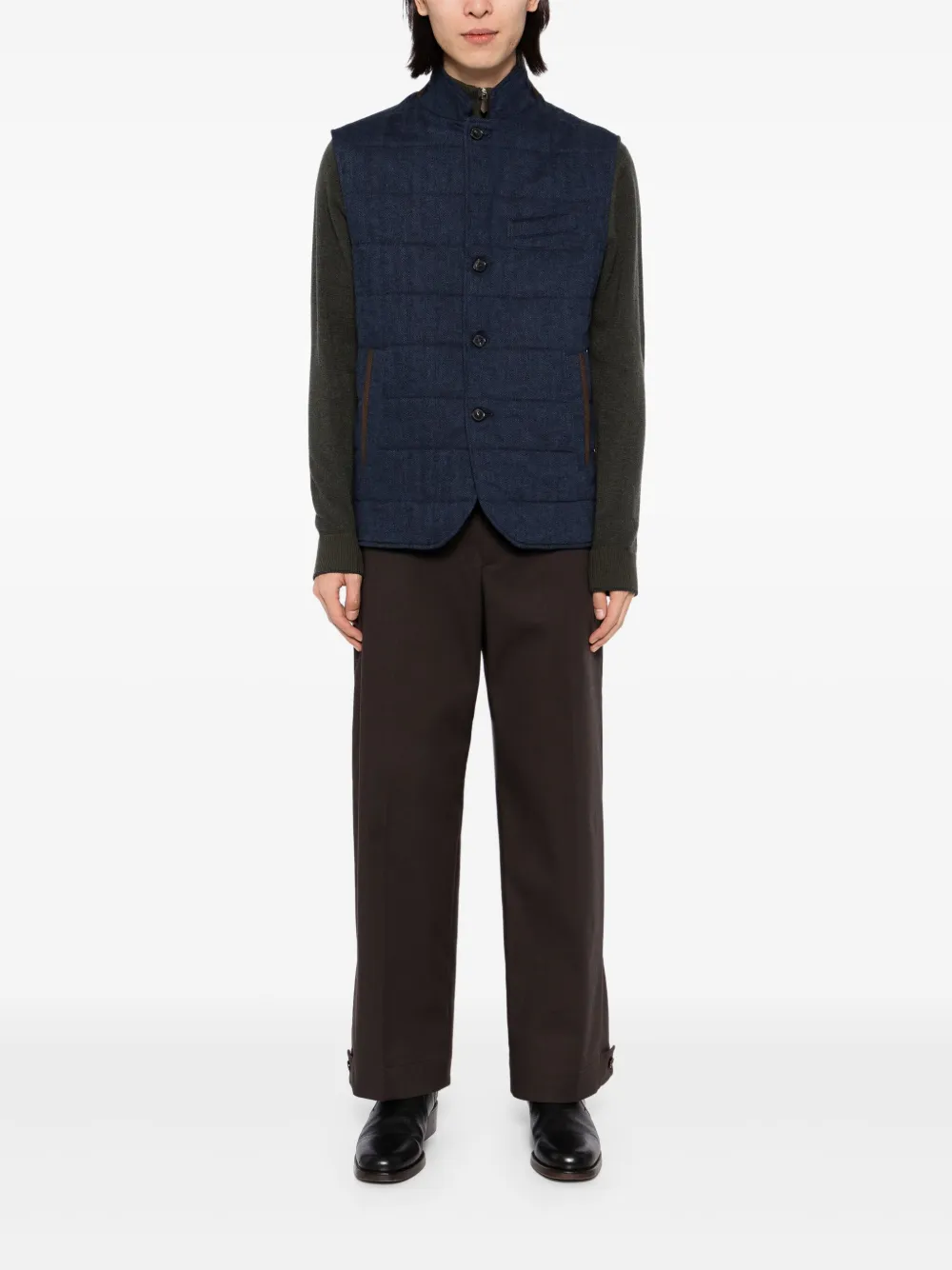 N.Peal Seville gilet - Blauw