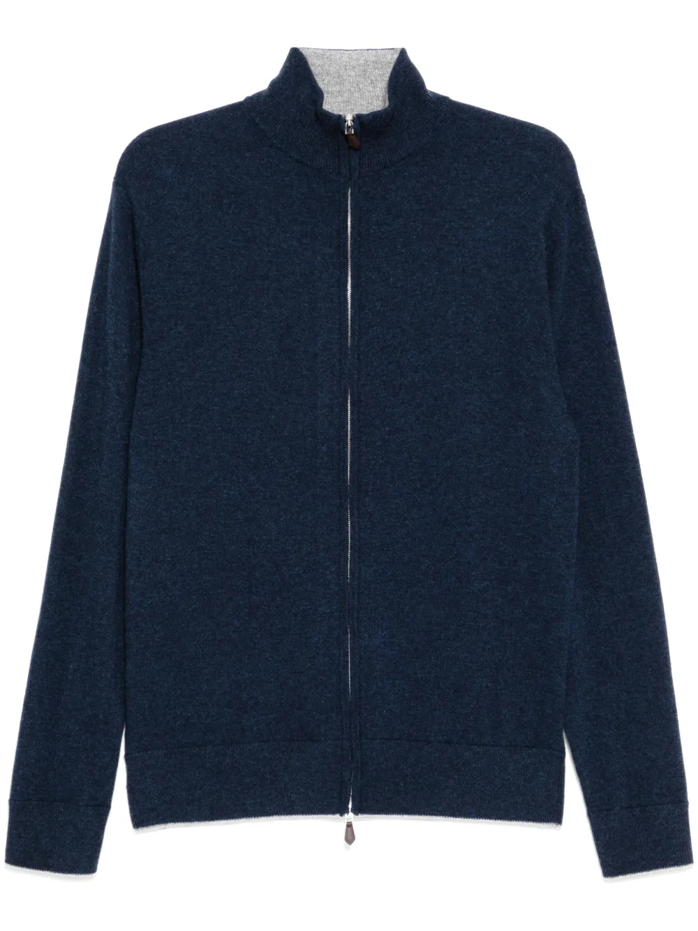 Knightsbridge full-zip jumper