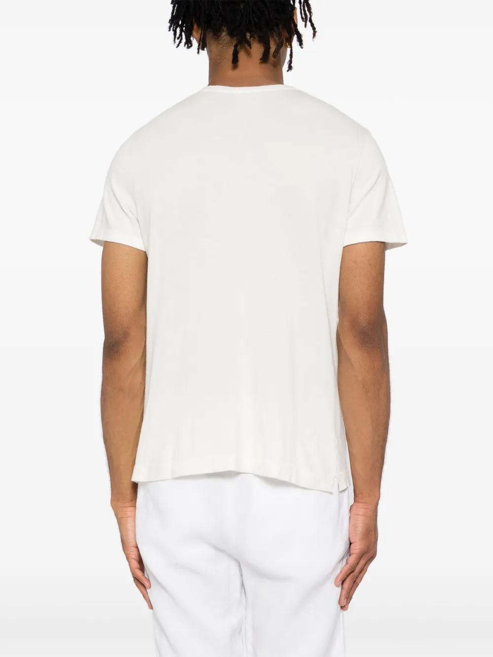 N.Peal T-shirt met ronde hals Wit