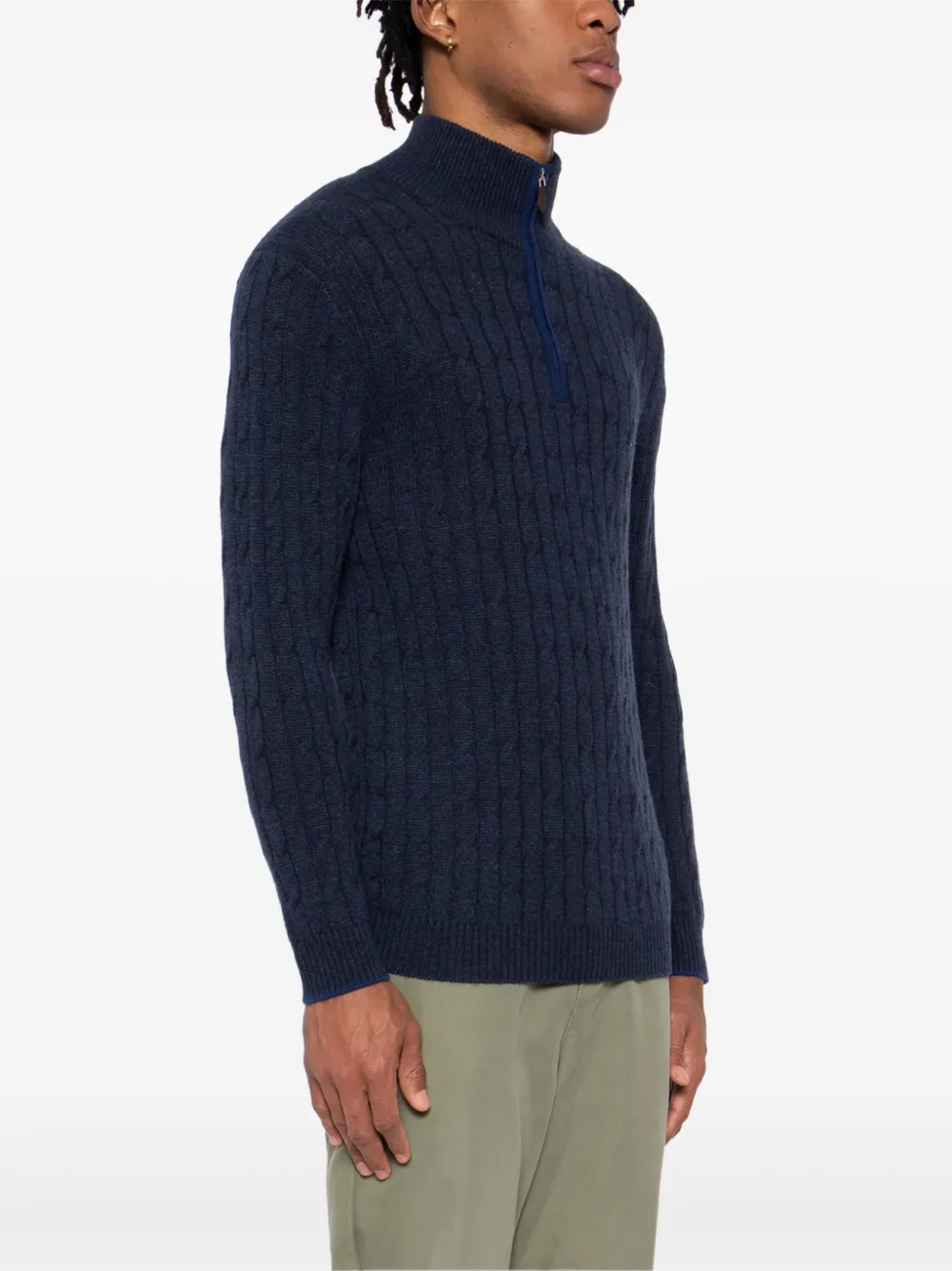 N.Peal Kasjmier sweater Blauw