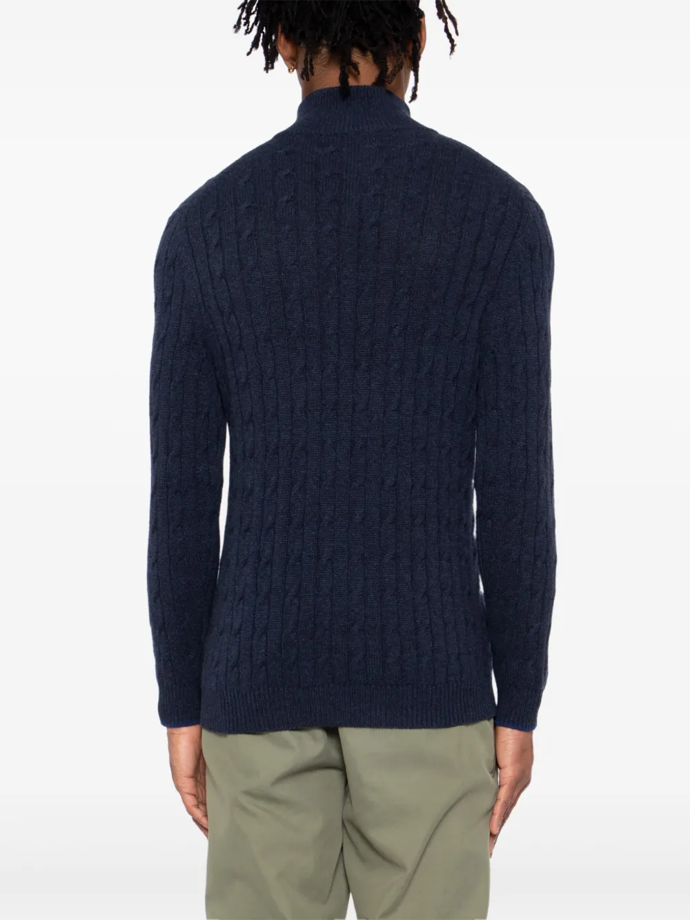 N.Peal Kasjmier sweater Blauw