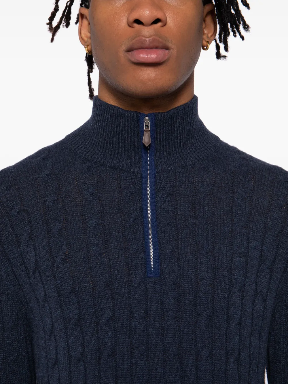 N.Peal Kasjmier sweater Blauw