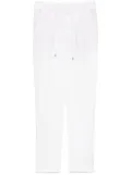 N.Peal Atrani Linen trousers - White