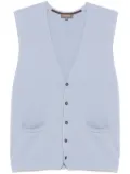 N.Peal Chelsea waistcoat - Blue
