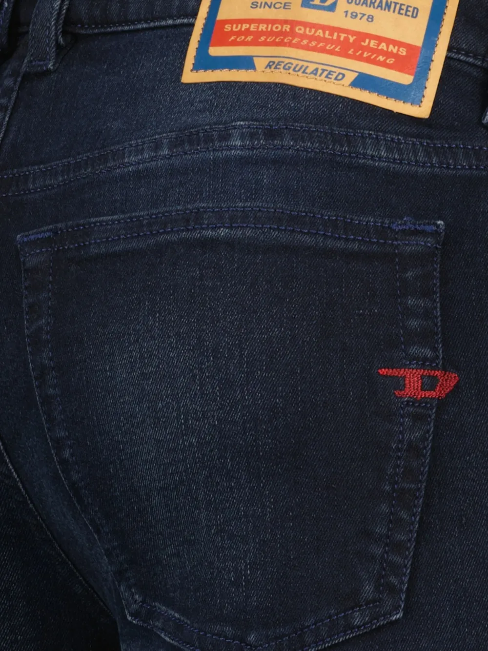 Diesel 1979 Sleenker skinny jeans Blauw