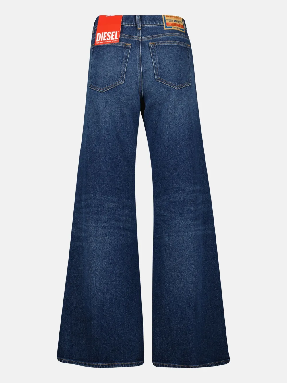 Diesel 1978 D-Akemi wide-leg jeans - Blauw